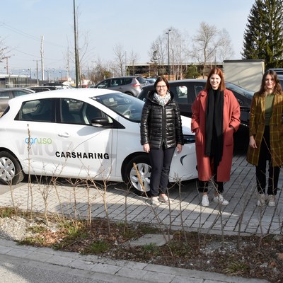 Neues Carsharing-Auto am Bahnhof Rankweil