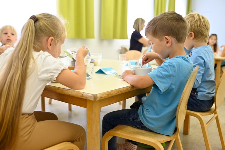 In Rankweil gibt es ein großes Angebot an Mittagsverpflegung in elementarpädagogischen Einrichtungen. (© Marktgemeinde Rankweil)