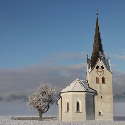 Kirche in Brederis © Luggi Knobel