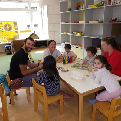 Familiennachmittag im Kindergarten Brederis