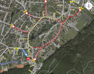 Straßensperren auf Gemeindestraßen anlässlich Radrennen „Rund um den Liebfrauenberg“