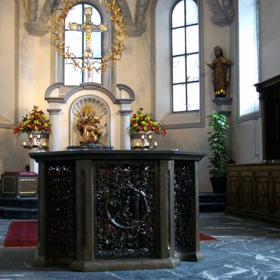 Mariensingen in der Basilika in Rankweil