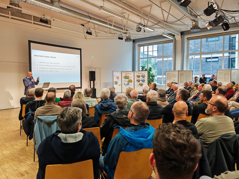 Öffentliche Präsentation: Räumlicher Entwicklungsplan 2024 (REP) © Marktgemeinde Rankweil / Marcella Zauner